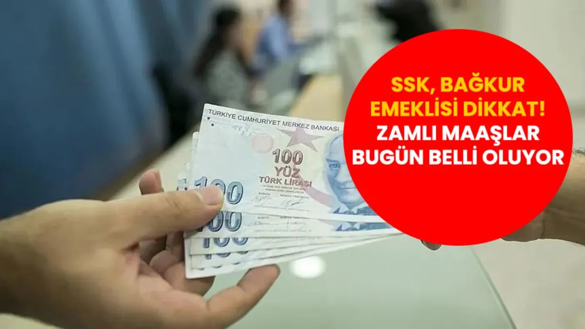 2026 Emekli Zammı! SSK ve Bağ-Kur Maaşları Güncellendi