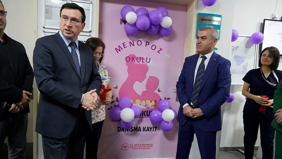 Kepez Devlet Hastanesi'nde Menopoz Okulu Kuruldu