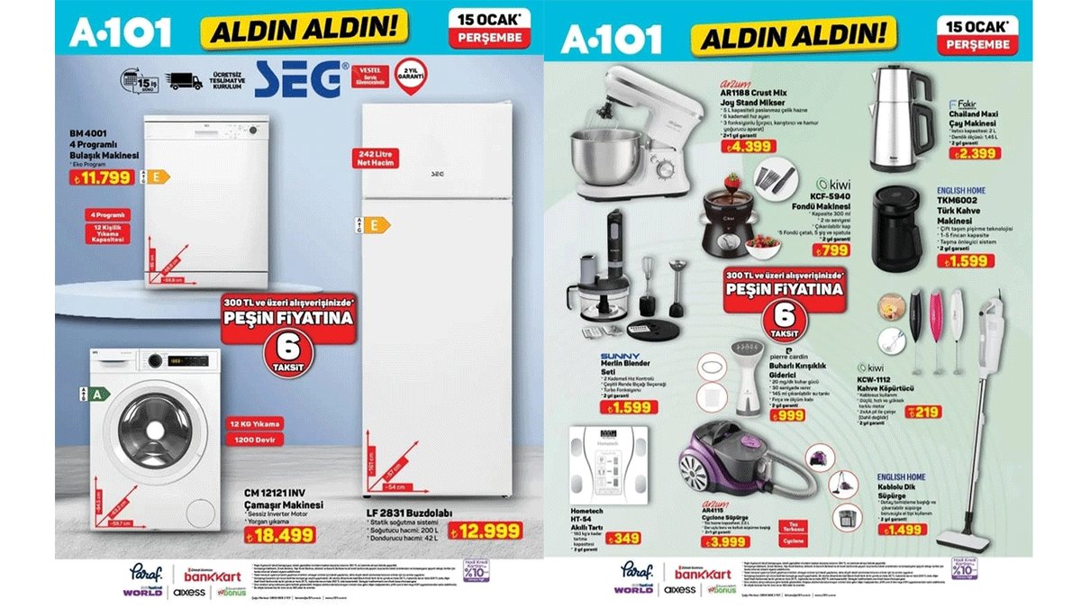 A101'de Türk Kahve Makinesi Satışa Sunuluyor! 15 Ocak 2026 Aktüel!