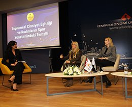 Necla Güngör Kıragası, İzmir Ekonomi Üniversitesi'nde Yer Aldı