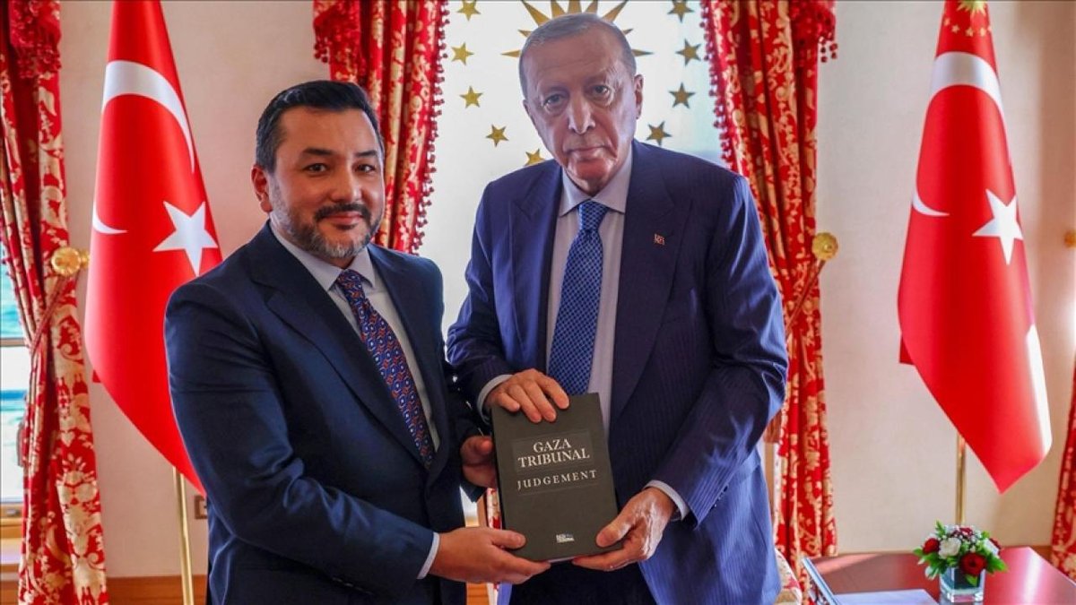 Gazze Mahkemesi Sonuç Raporu" Erdoğan'a İletildi