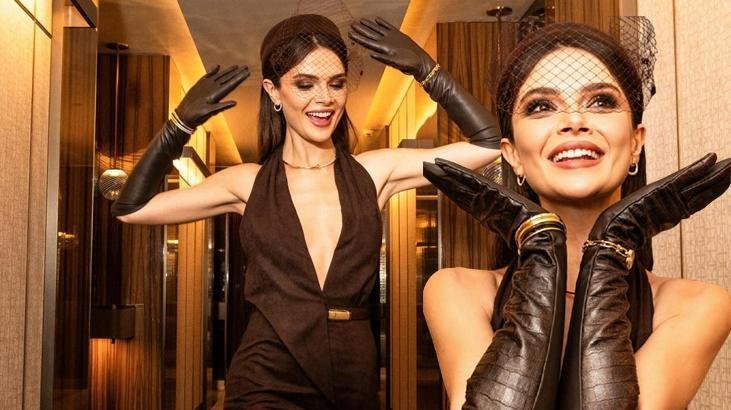 Ödül Töreninde Parlak Bir Işık Oldu! Sinem Ünsal Güzelliğiyle Büyüledi