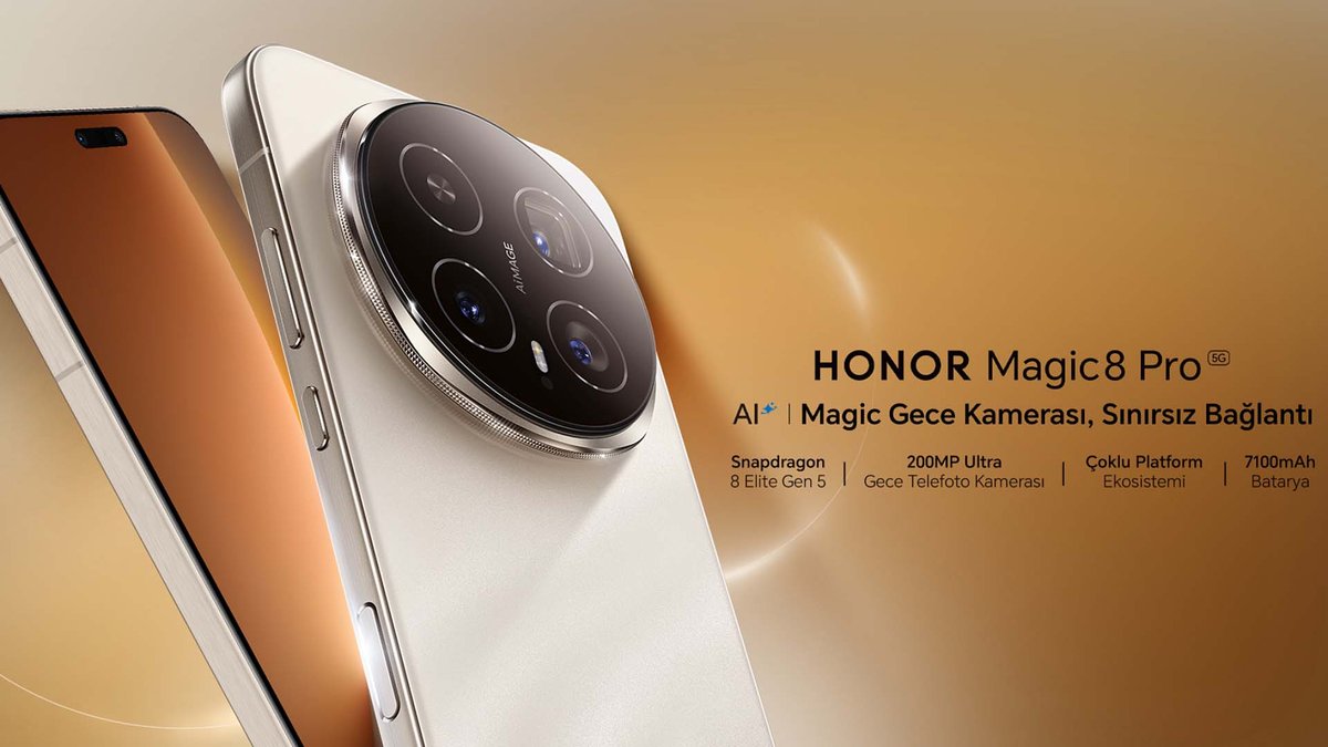 Honor Magic8 Pro Çok Yakında Türkiye Pazarında Olacak
