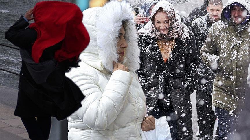 Son Gelişmeler: Meteoroloji'den Kar Ve Fırtına Uyarısı! İşte O Bölgeler...