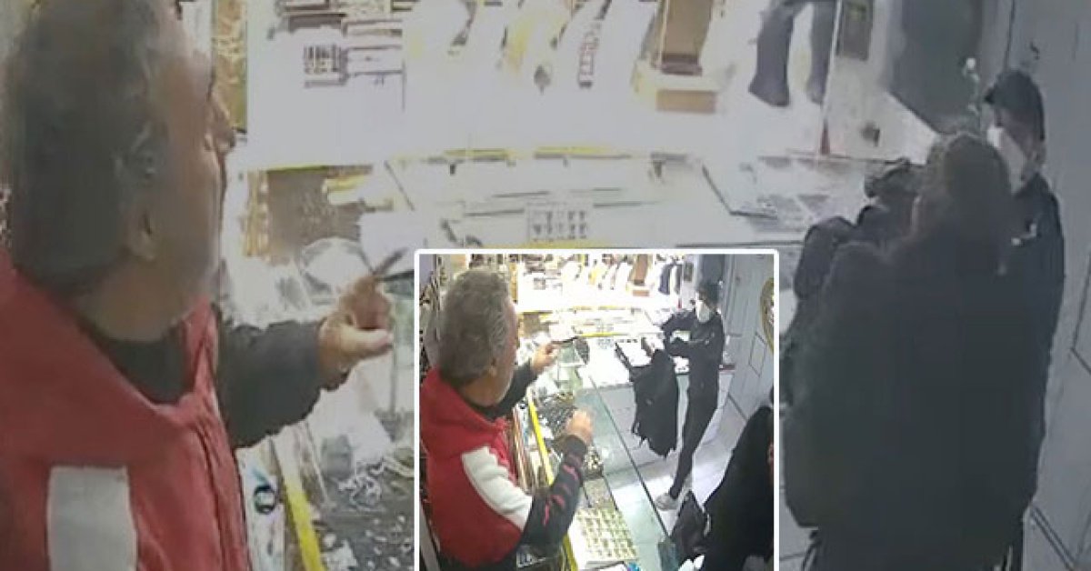 Kolay Gelsin" Dedi, Kuyumcuyu Sakinlikle Soydu!