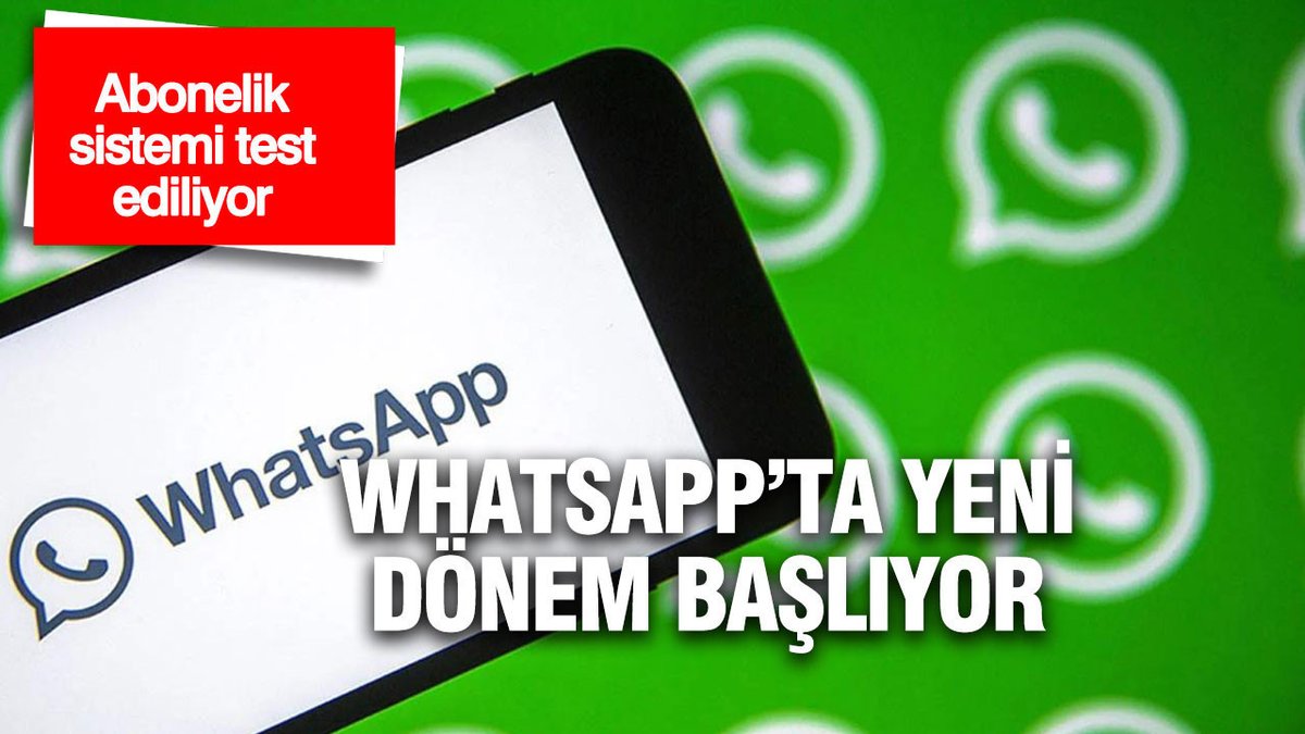 WhatsApp Reklamsız Üyelik Modelini Deneme Aşamasında Tutuyor