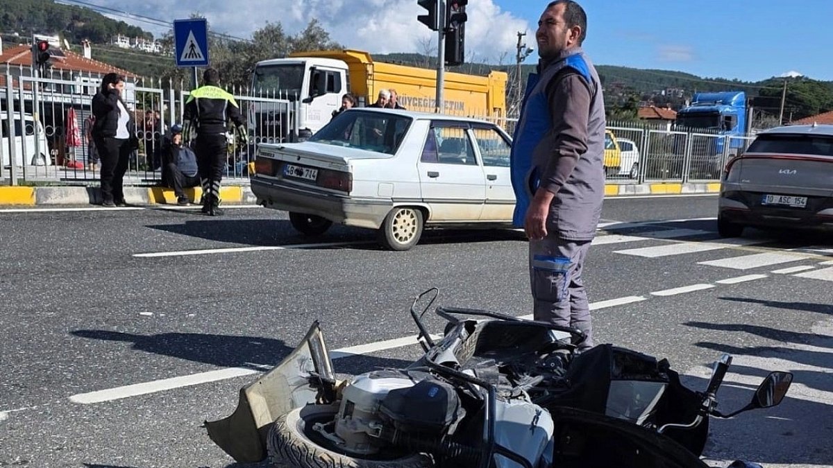 Ula'da Meydana Gelen Trafik Kazasında Bir Kişi Yaralandı