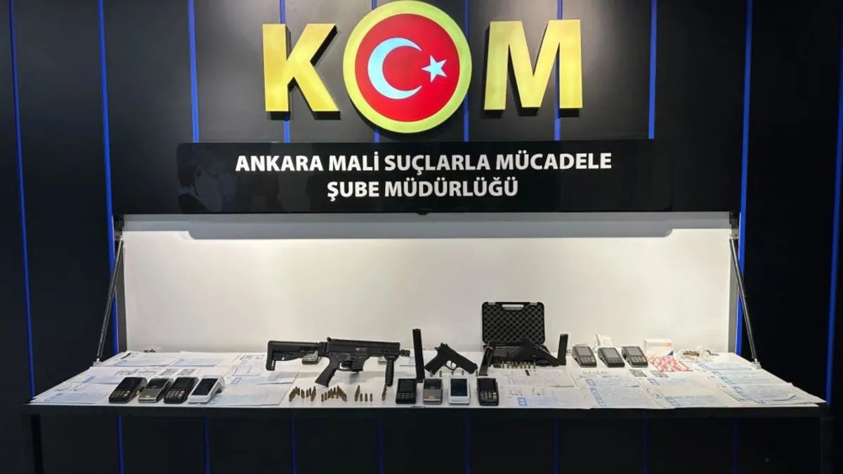 Ankara'daki Tefecilik Operasyonunda Dikkat Çeken Bilgiler: 5.7 Milyar Liralık Para Hareketi