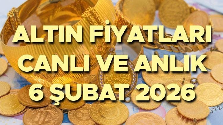 Altın Fiyatları Güncel 6 Şubat 2026 (Canlı Tablo) || Altında Yeni Artış! Gram, Çeyrek, ONS ve Cumhuriyet Altını Ne Kadar?