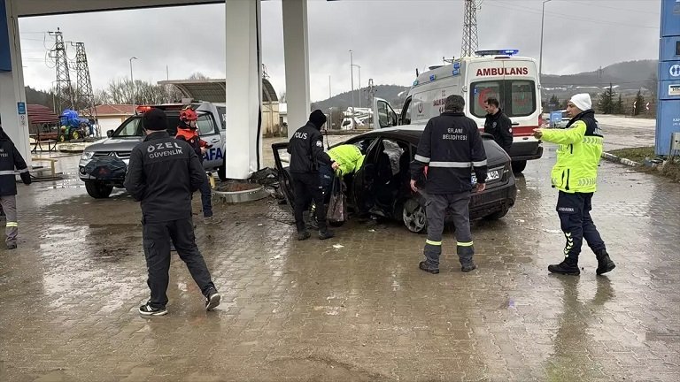 Karabük'te Meydana Gelen Kazada Beş Kişi Yaralandı