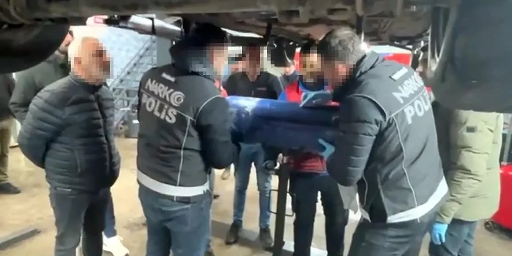 Yakıt Silindiri İçerisinde Uyuşturucu Madde Bulundu!