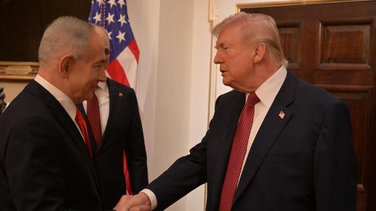 Beyaz Saray'da Önemli Toplantı! Trump, Netanyahu ile İran'ı Uyardı