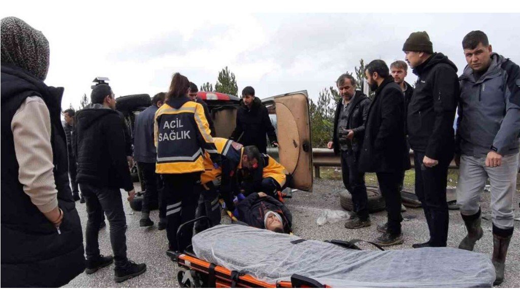 Cenaze Sonrası Gerçekleşen Korkunç Kaza: İki Yaralı Var