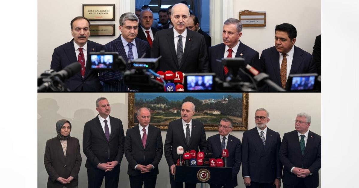 Kurtulmuş'un "Süreç" Temasları Devam Ediyor: AK Parti ve Yeni Yol Gruplarını Ziyaret Etti