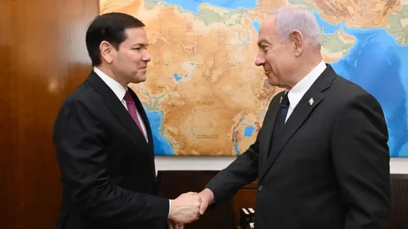 ABD Dışişleri Bakanı Rubio, İsrail'e Seyahat Ediyor: İran Meselesi Gündemde