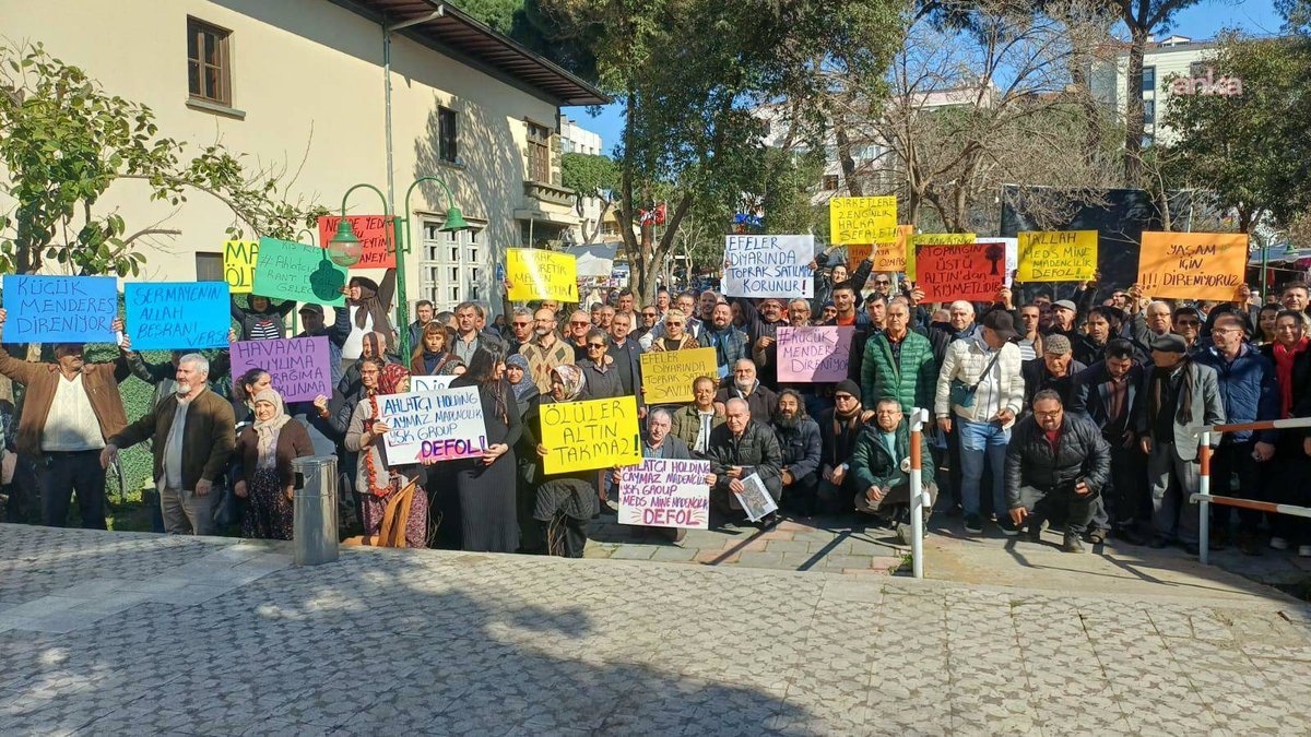 Küçük Menderes Bölgesindeki Altın Madeni İhalesine Tepkiler Var