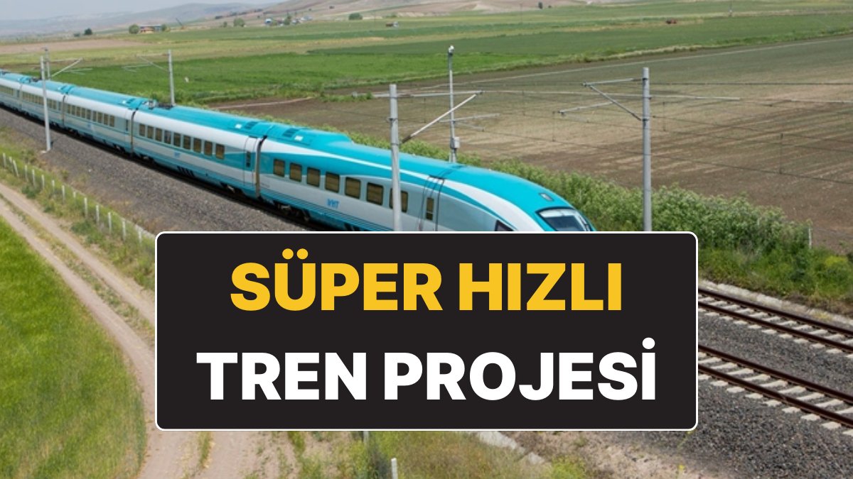 Ankara ve İstanbul Arası Seyahat Süresi Hızlı Trenle 80 Dakika Olacak