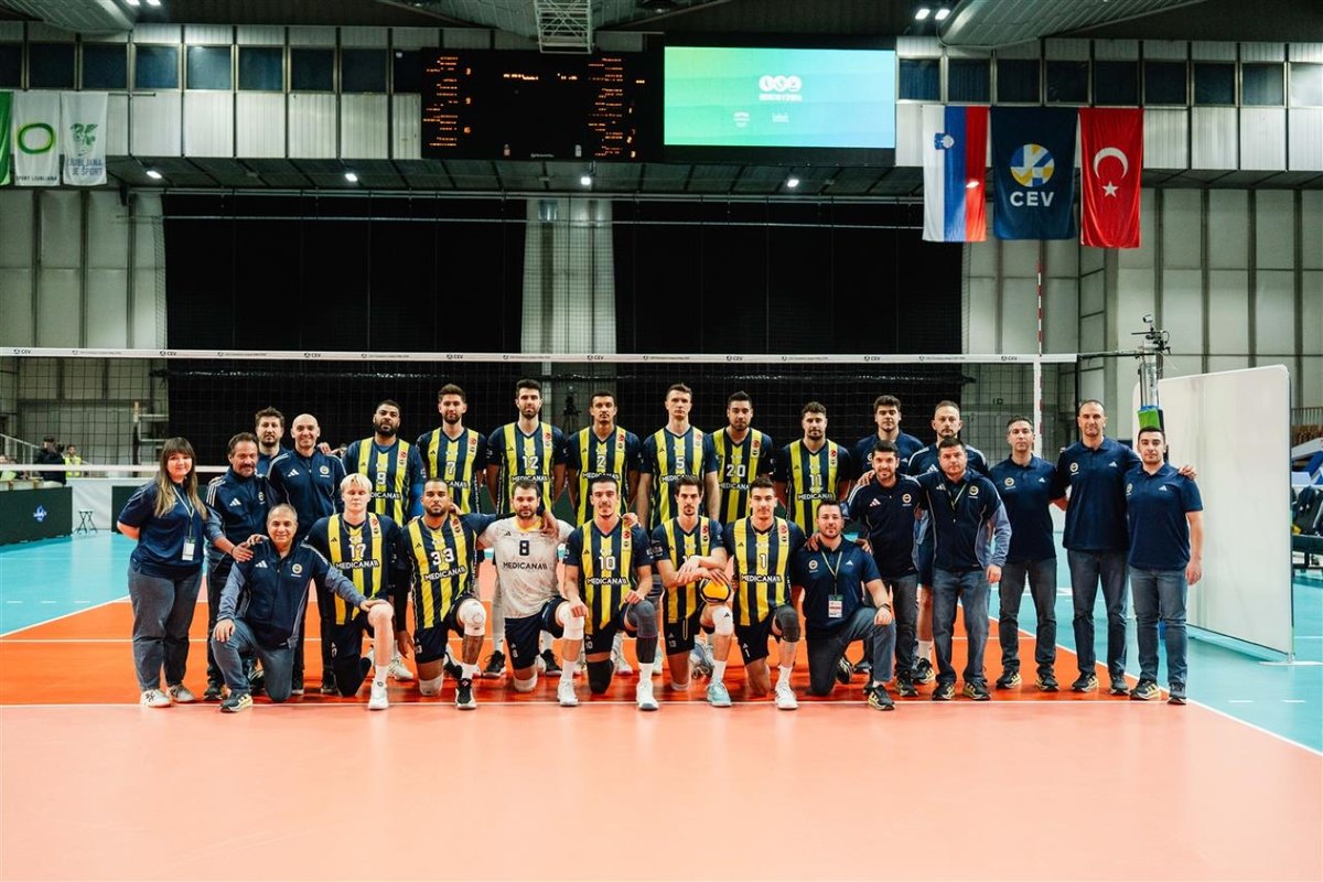 Fenerbahçe Medicana, ACH Volley Ljubljana'ya 3-2 Yenildi
