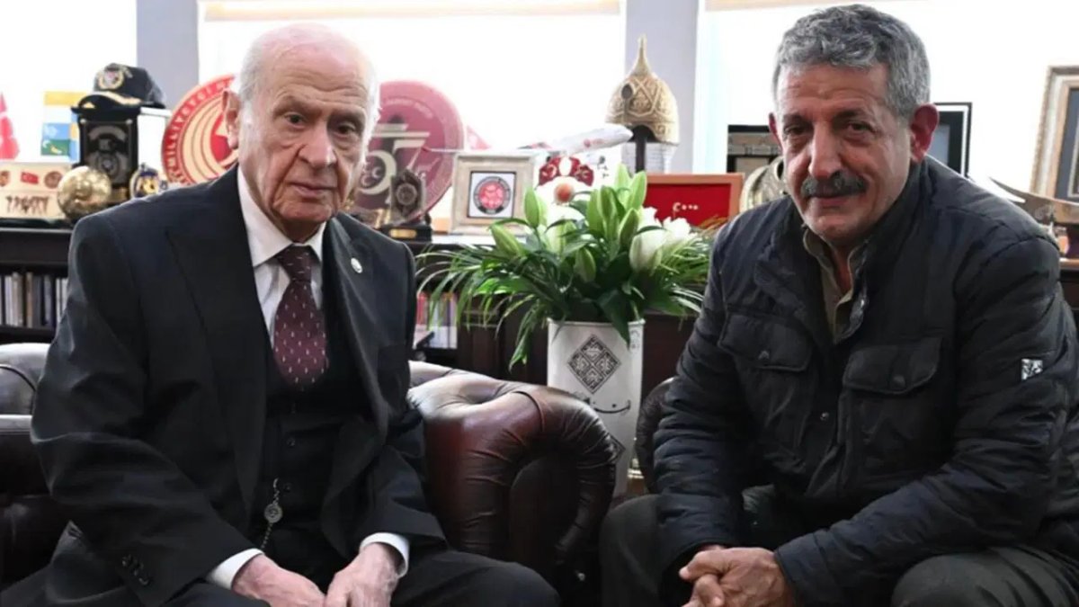 Devlet Bahçeli, Gani Rüzgar Şavata İle Buluşma Gerçekleştirdi