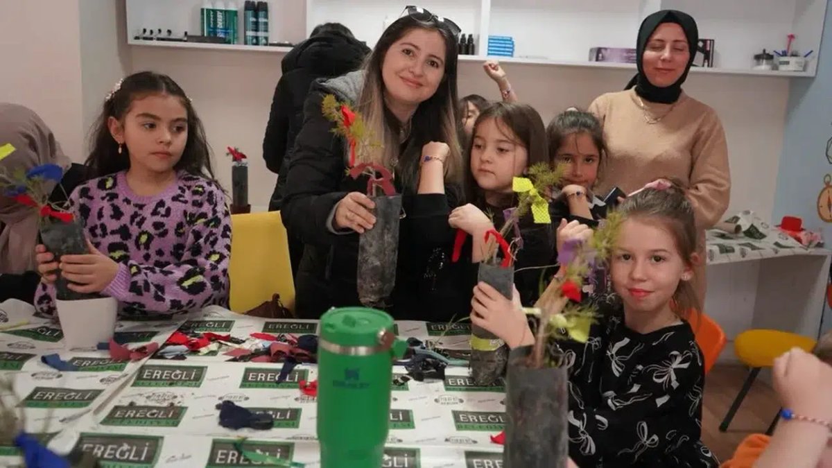 Konya İlçe Belediyesinden 8 Mart İçin Anne ve Çocuk Atölyesi!