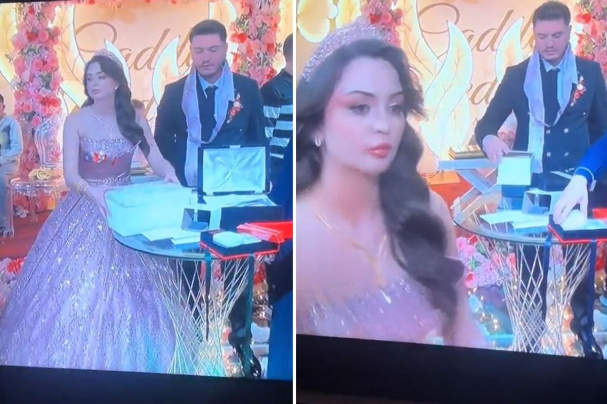 Nişandaki görüntü olay oldu! "Bu düğün olmaz" yorumları yapılıyor