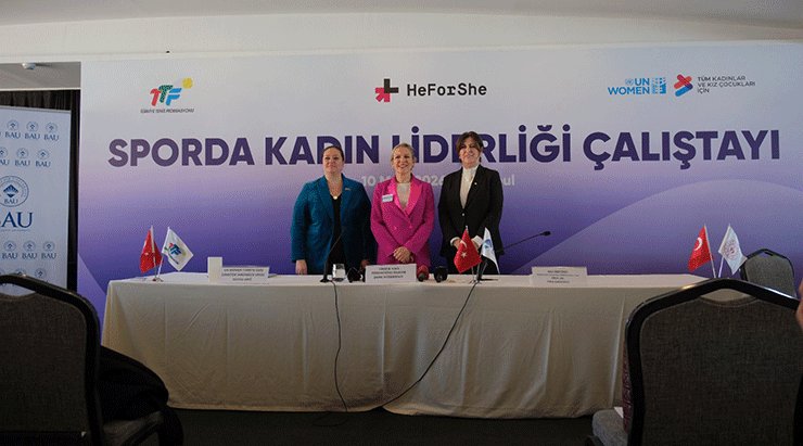 Türkiye Tenis Federasyonu İş Birliğiyle Kadın Liderliği Tartışıldı