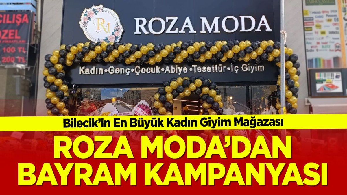 Roza Moda'nın Bayram İçin Özel İndirim Fırsatları
