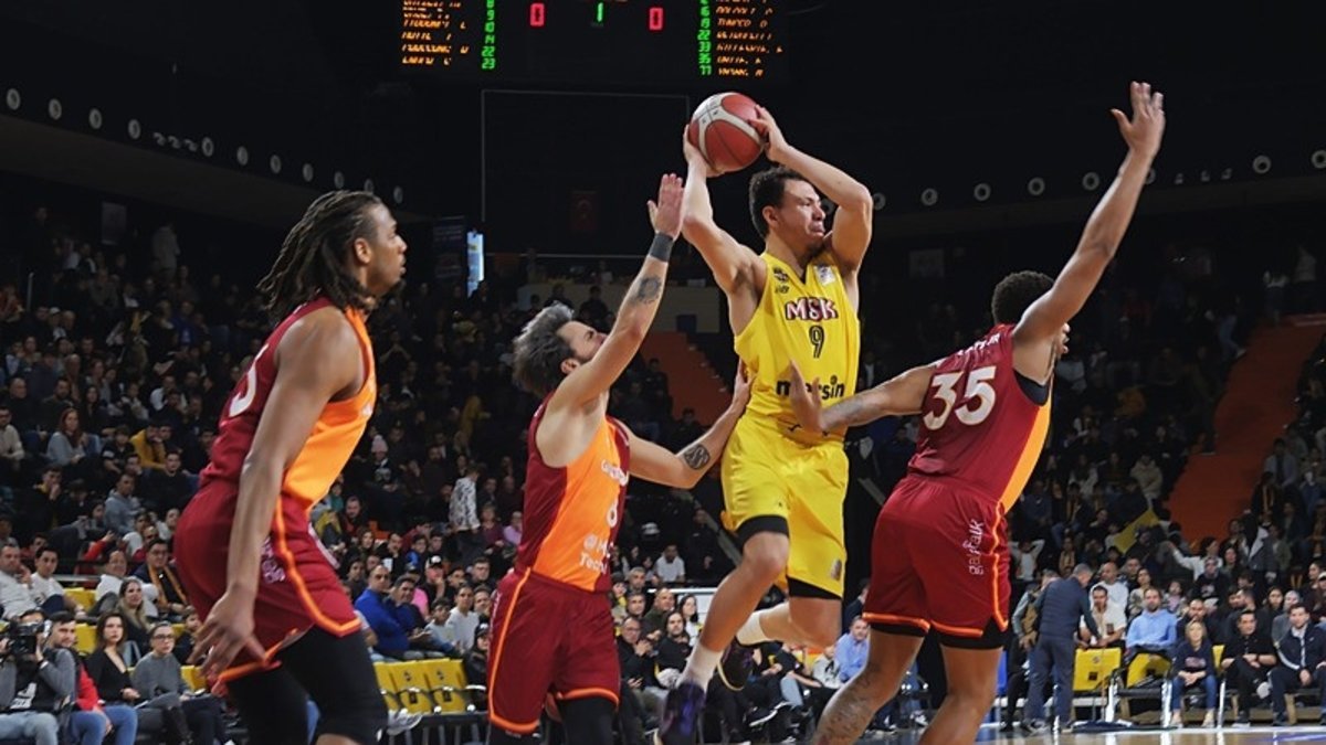 Mersin Takımı, Galatasaray MCT Technic'i Kolayca Yenmeyi Başardı!