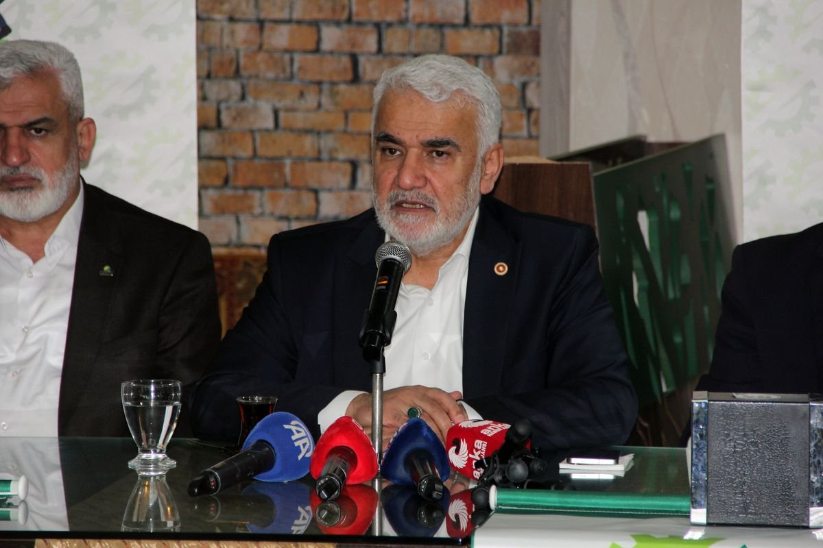 HÜDA PAR Lideri Yapıcıoğlu: ABD'nin Sonsuz Desteği Onları Şımartıyor