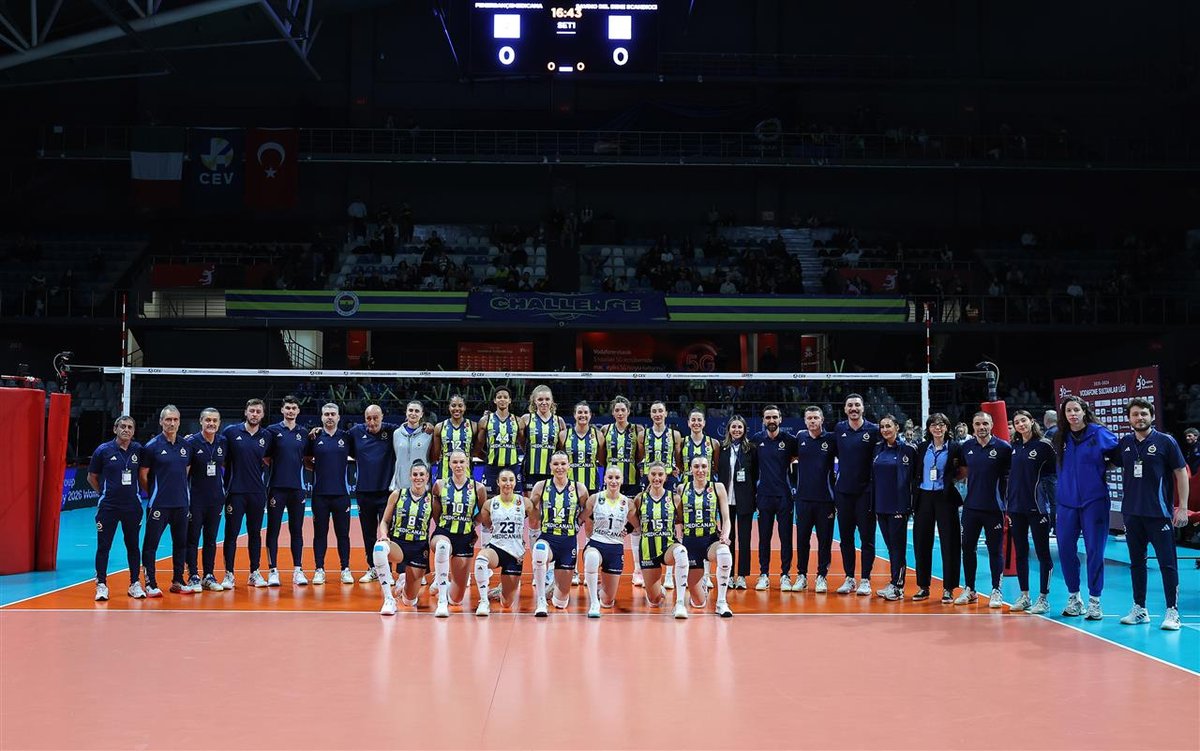 Fenerbahçe Medicana, 2026 CEV Zeren Group Şampiyonlar Ligi'nden Altın Setle Ayrıldı