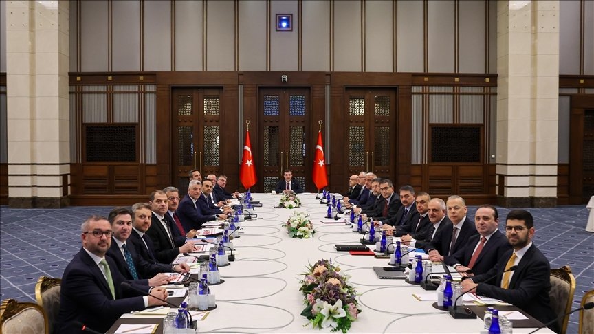 Ekonomi Koordinasyon Heyeti, Cumhurbaşkanı Yardımcısı Yılmaz'ın Yönetiminde Bir Araya Geldi