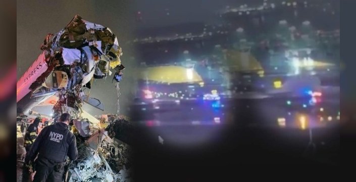 LaGuardia'da Şok Edici Kaza: Yolcu Uçağı İtfaiye Aracına Çarptı, 2 Pilot Hayatını Kaybetti