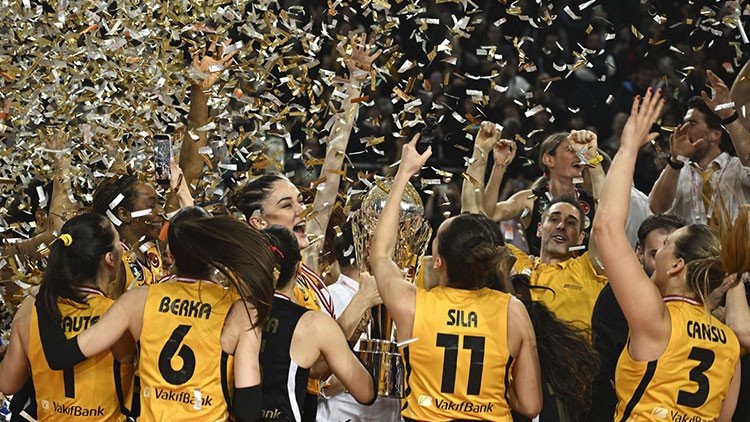Vakıfbank, Kupa Voley'de Zaferini Elde Etti!