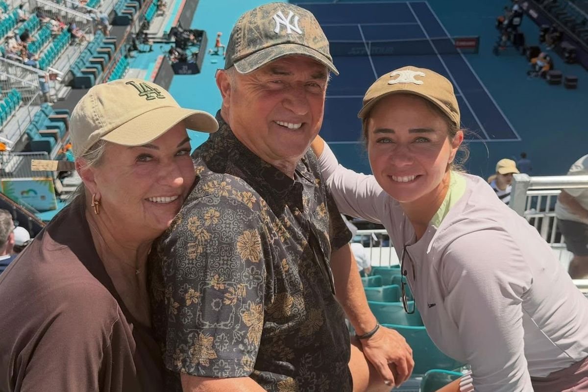Fatih Terim'in Miami Açık Tenis Turnuvasındaki Aile Ziyareti