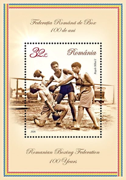 Romanya Boks Federasyonu 100. Yılında Anı Pulları Yayınladı