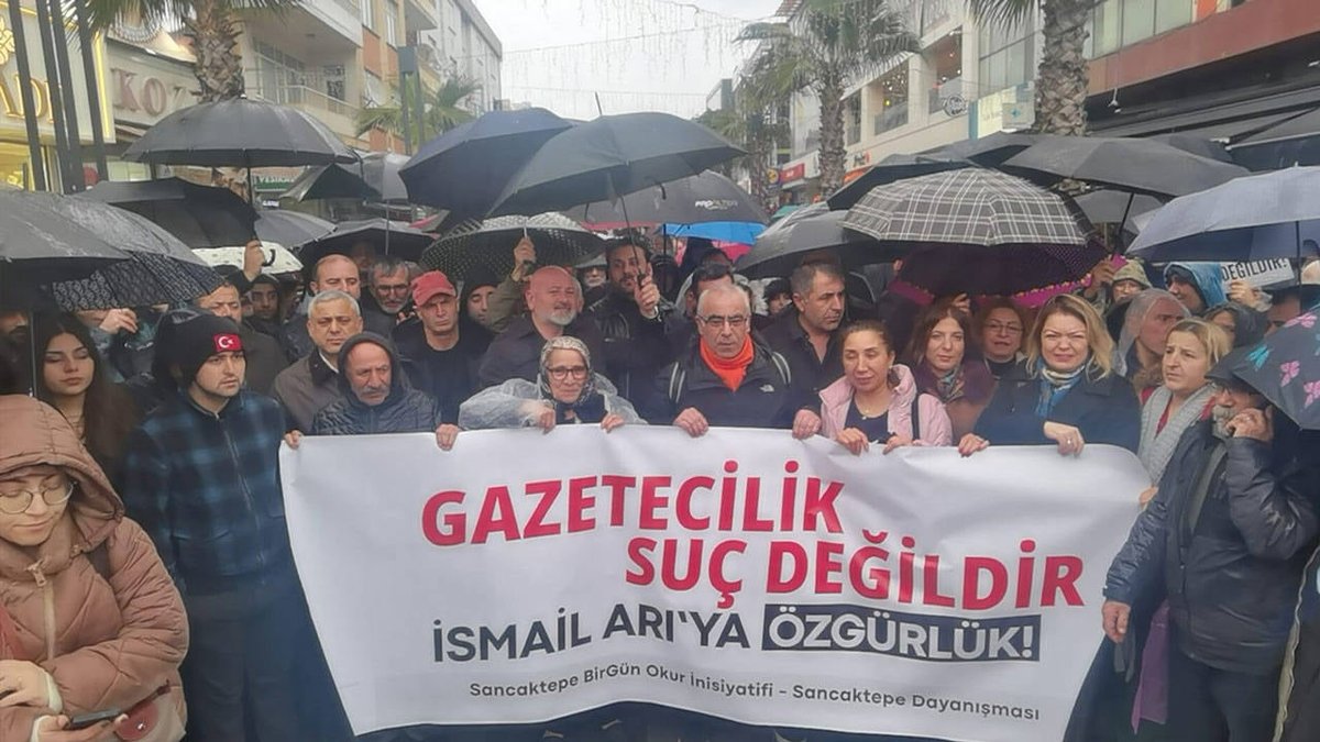 Sancaktepe'de İsmail Arı İçin Yürüyüş: "Gazeteciler Konuşacak!