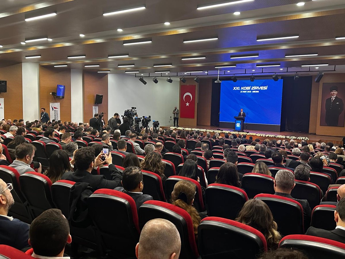 XXI. KOBİ Zirvesi Ankara'da Gerçekleştirildi.