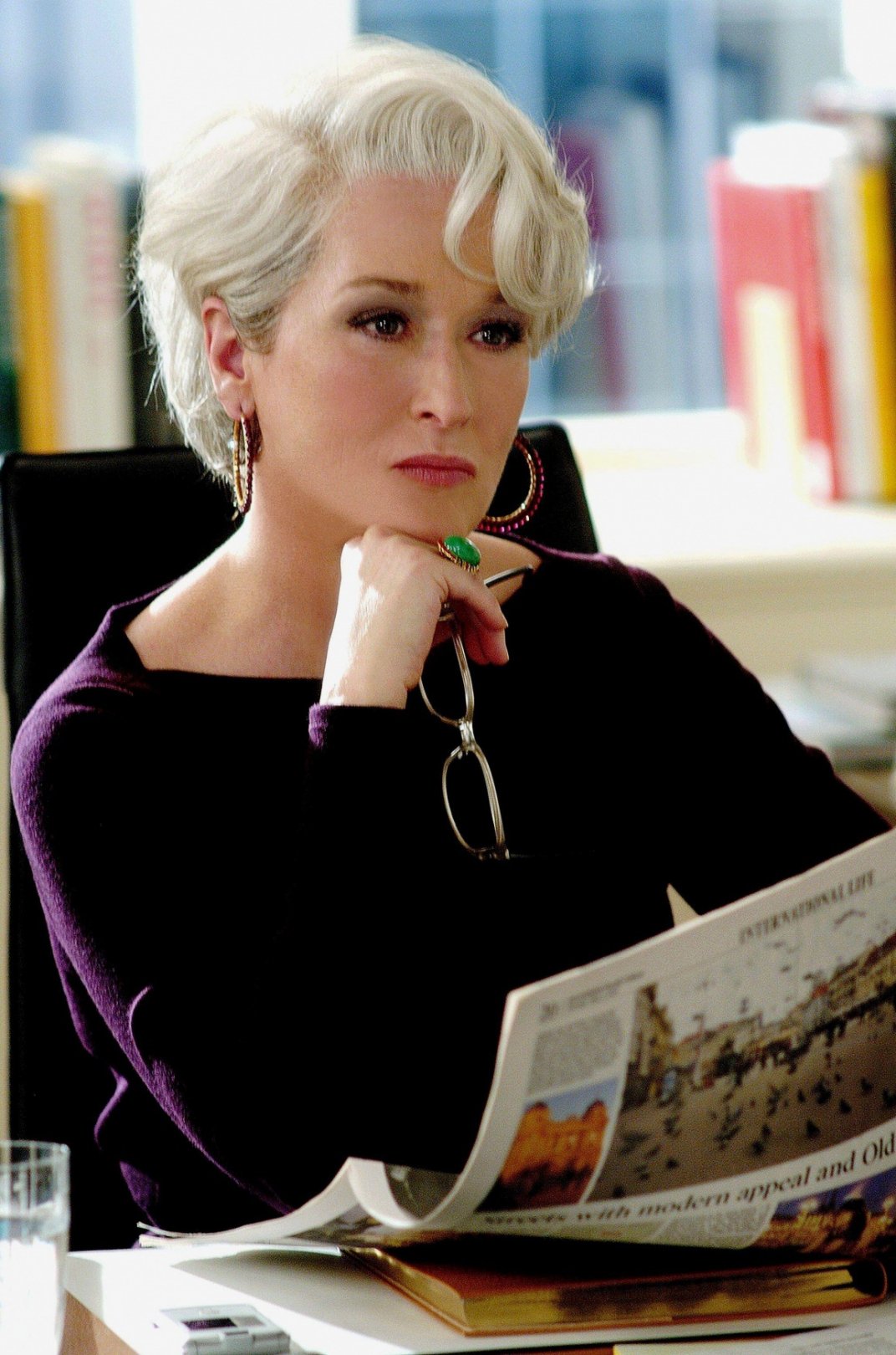 Miranda Priestly ve Bixie Saç Modeli Tekrar Göz Önünde