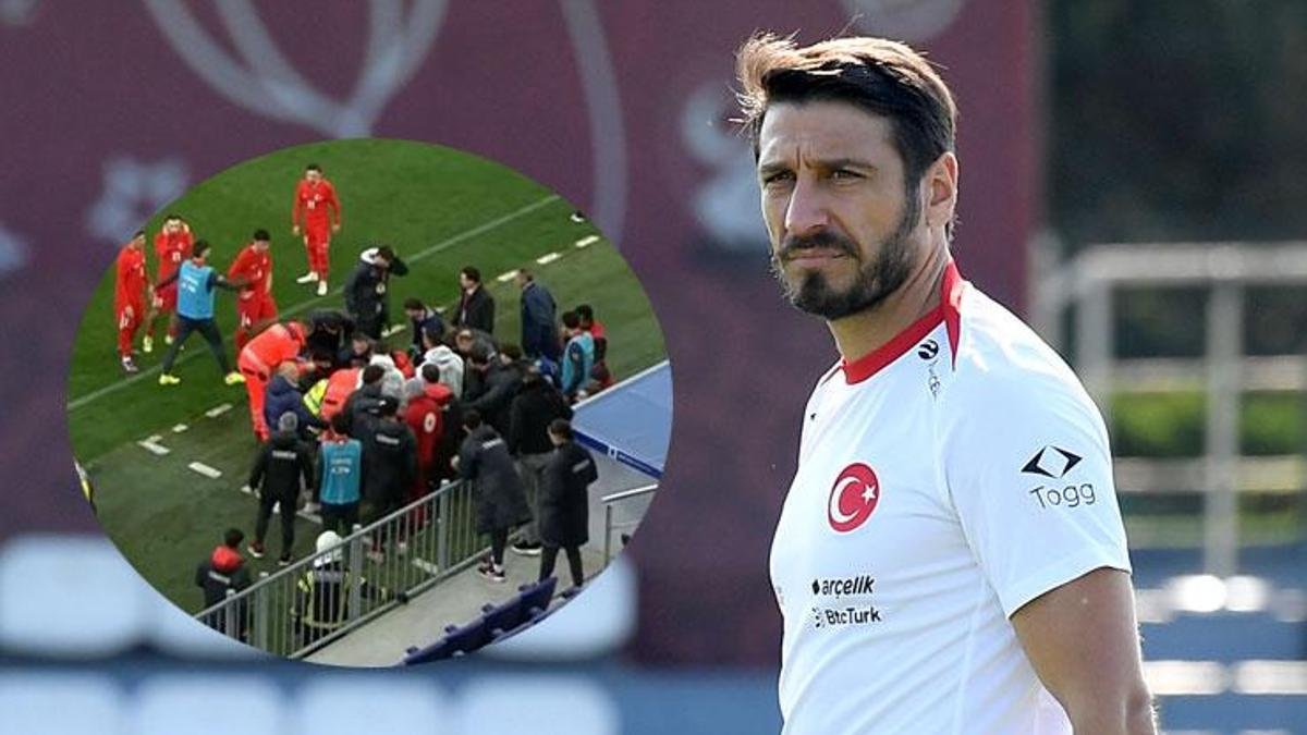 Egemen Korkmaz Yere Düştü! Hırvatistan-Türkiye Maçında Şok Anlar