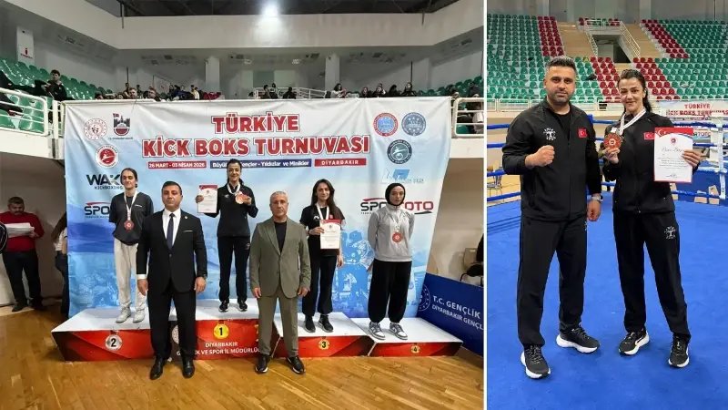 Bağcılar Belediyesi Personeli Kick Boks'ta Türkiye Şampiyonu Oldu