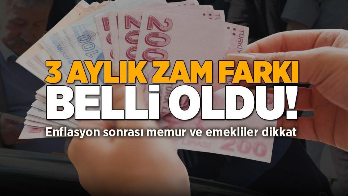 Ekonomi Gelişmeleri: Nisan 2026 İçin 3 Aylık Zam Farkı Ne Kadar?