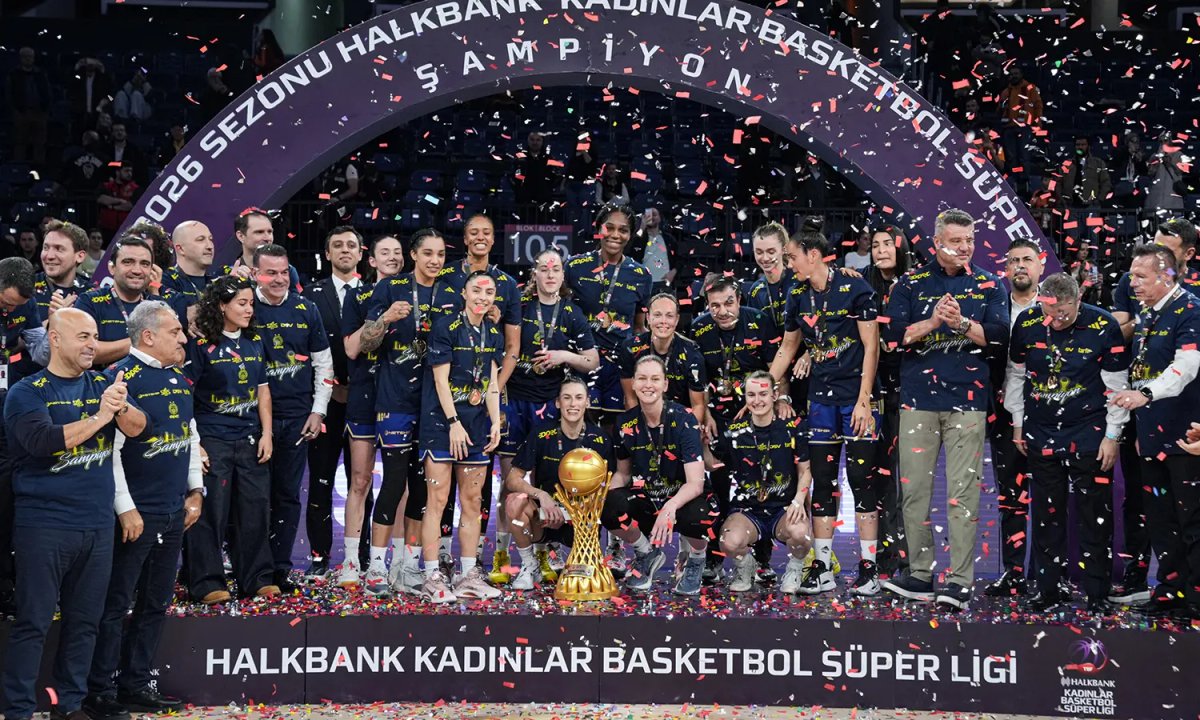 Fenerbahçe Opet, Kadınlar Basketbol Süper Ligi'nde Şampiyonluk Elde Etti