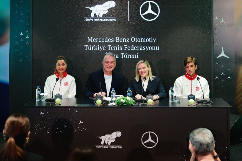 Mercedes-Benz, Türkiye Tenis Federasyonu'nun Temel Sponsoru Oldu