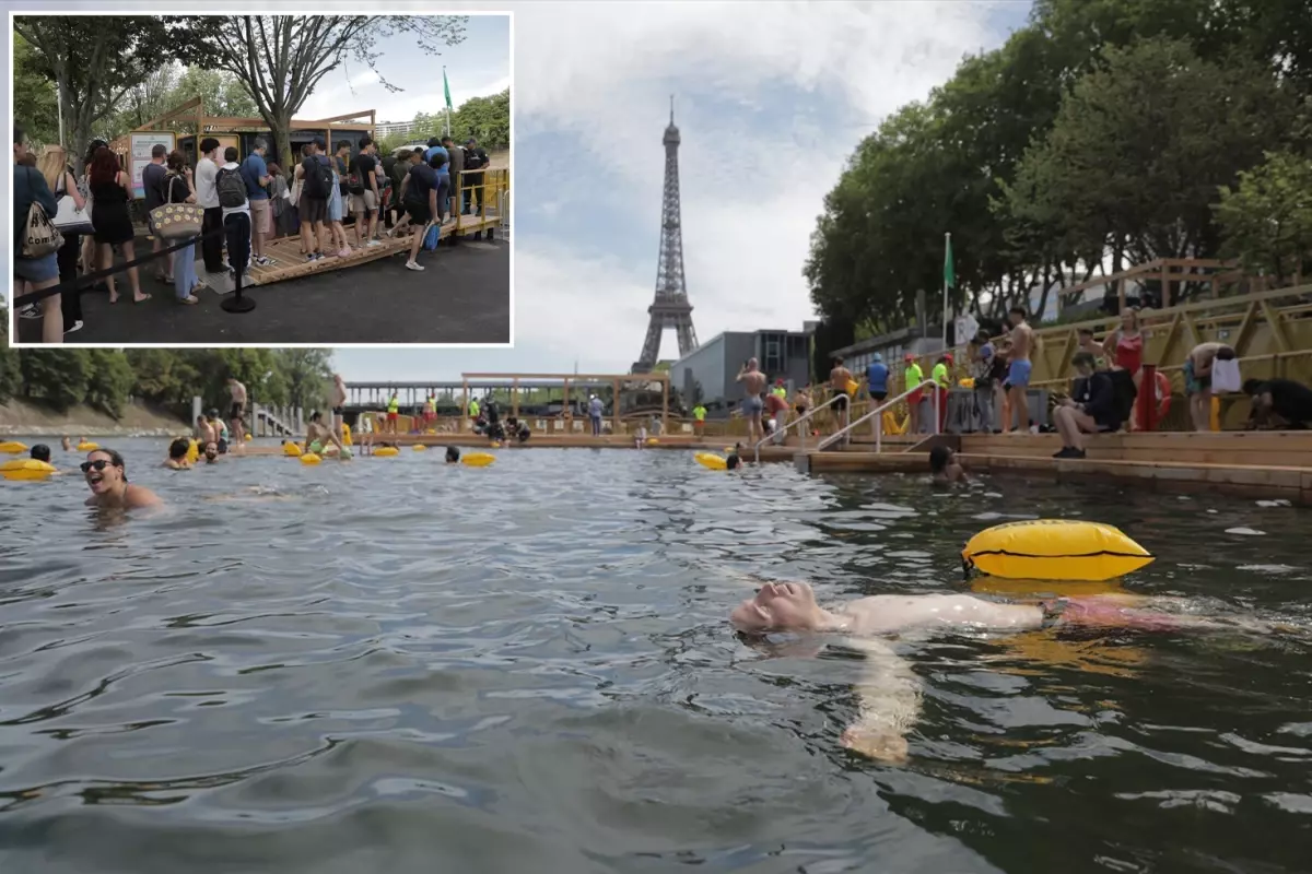 Paris'te 102 Yıllık Yasak: Seine Nehri Artık Halka Açık!