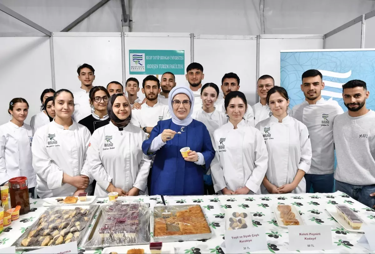 Emine Erdoğan, Rize'de Aromatik Mutfak Kültürü Etkinliğinde