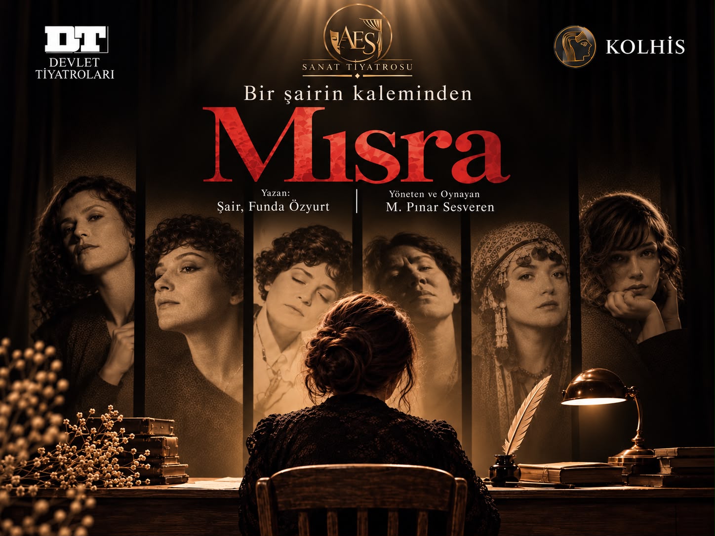 Zeynep Hatun’dan Günümüze Kadın Şairlerin Çığlığı Sahnede: "Mısra" Prömiyeri İçin Geri Sayım!