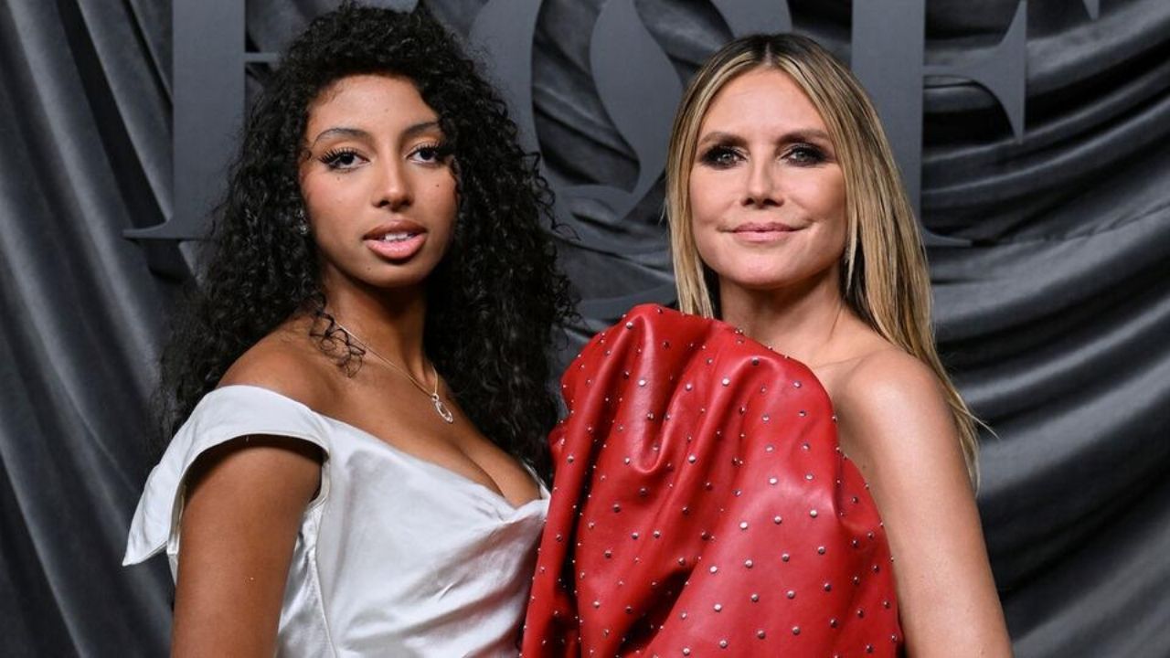 Heidi Klum, Kızı Lou Samuel İle Paris Moda Haftası’nda Boy Gösterdi