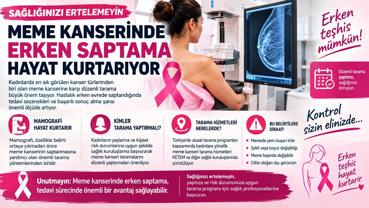 Meme Kanseri Belirtileri Neler? Erken Saptama ve Tarama