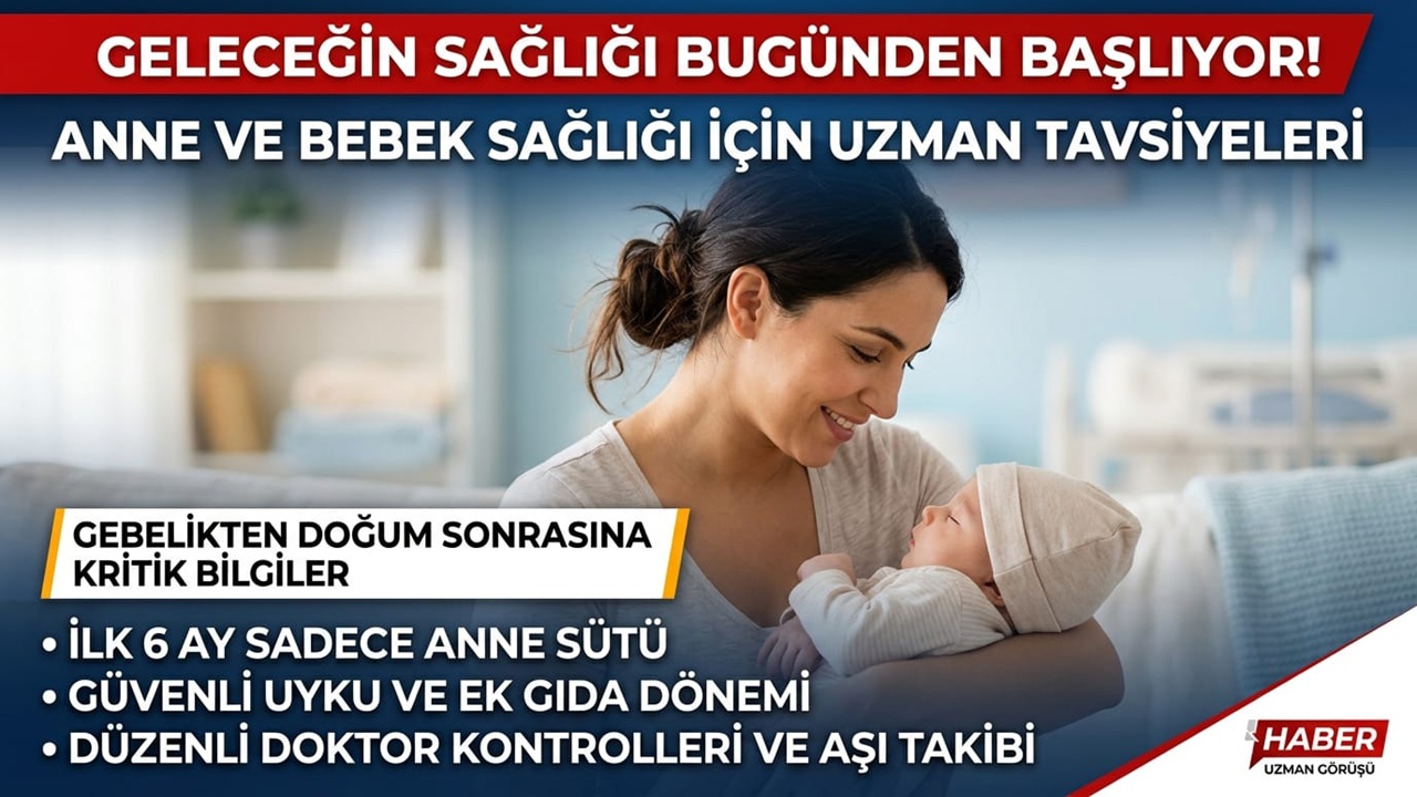 Anne ve Bebek Sağlığında İlk 1000 Günün Önemi Uzmanlar Tarafından Vurgulanıyor