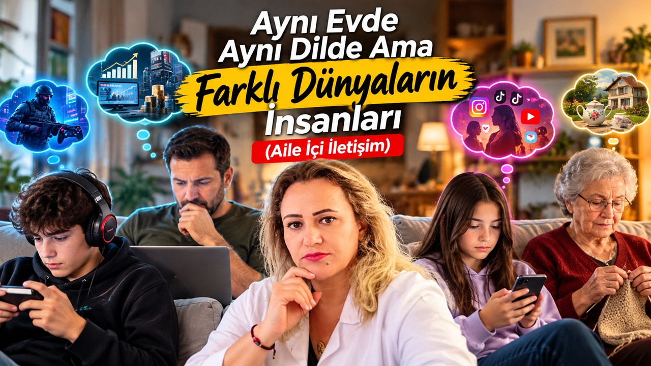 Aynı Evde Aynı Dilde Ama Farklı Dünyaların İnsanları (Aile İçi İletişim)